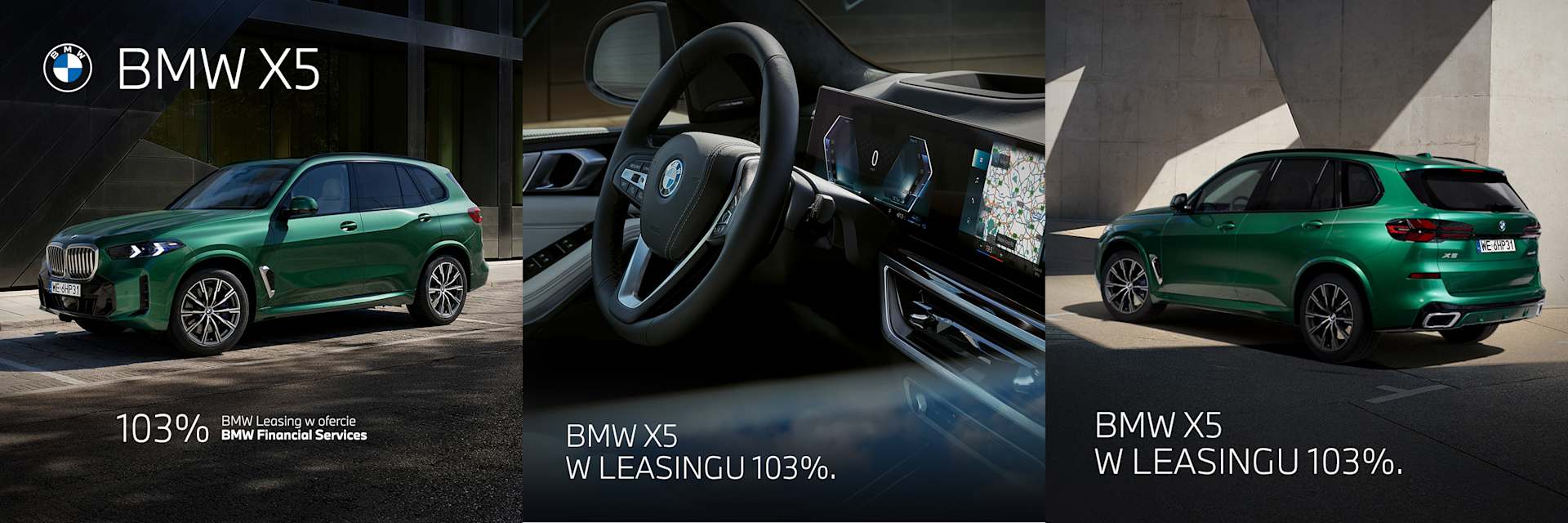 Nowe BMW X5 w Leasingu 103%