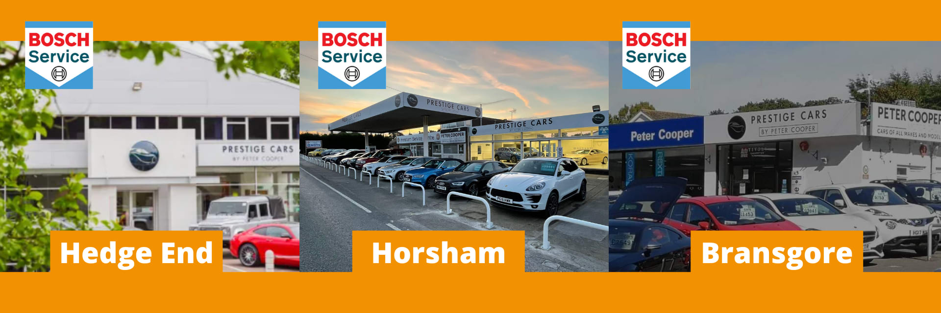 All Makes Service Centre in Bransgore, Hedge End & Horsham. Peter