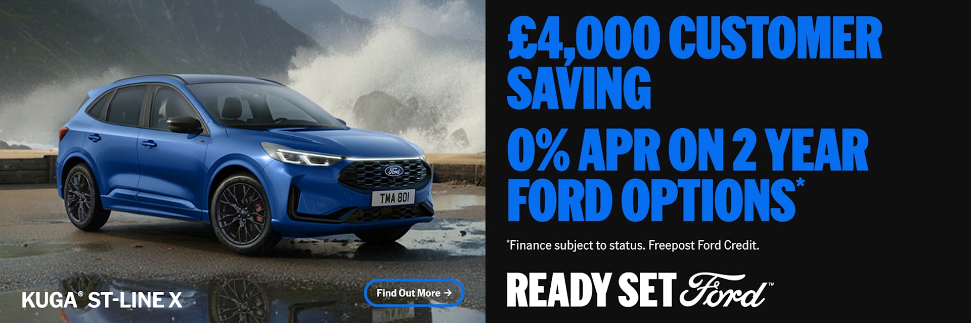 Ford Kuga ST-line X £4k 0%