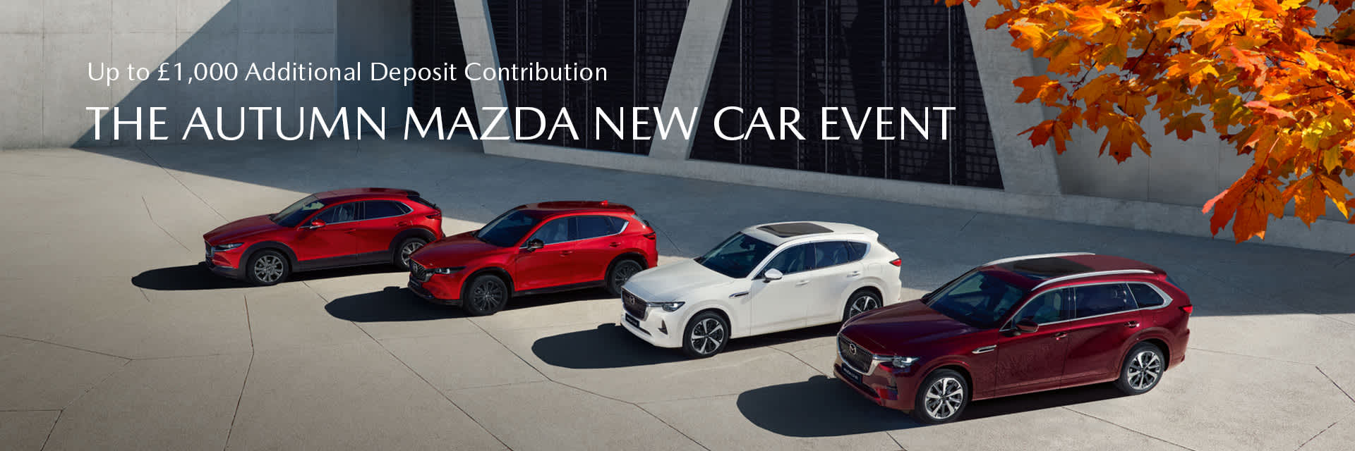 The Autumn Mazda New Car Event