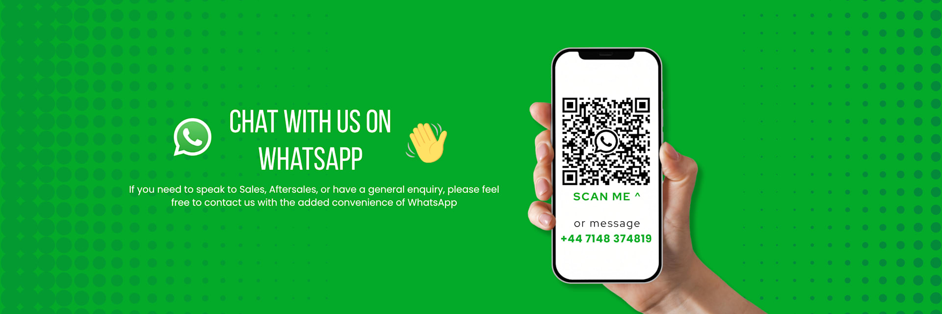Contact Us on Whatsapp