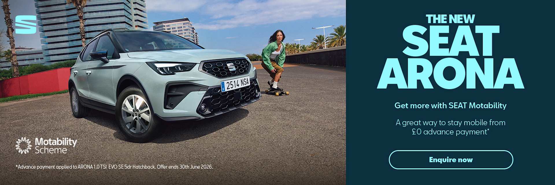 SEAT Arona Motability