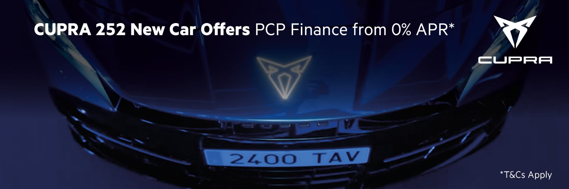 CUPRA homepage banner