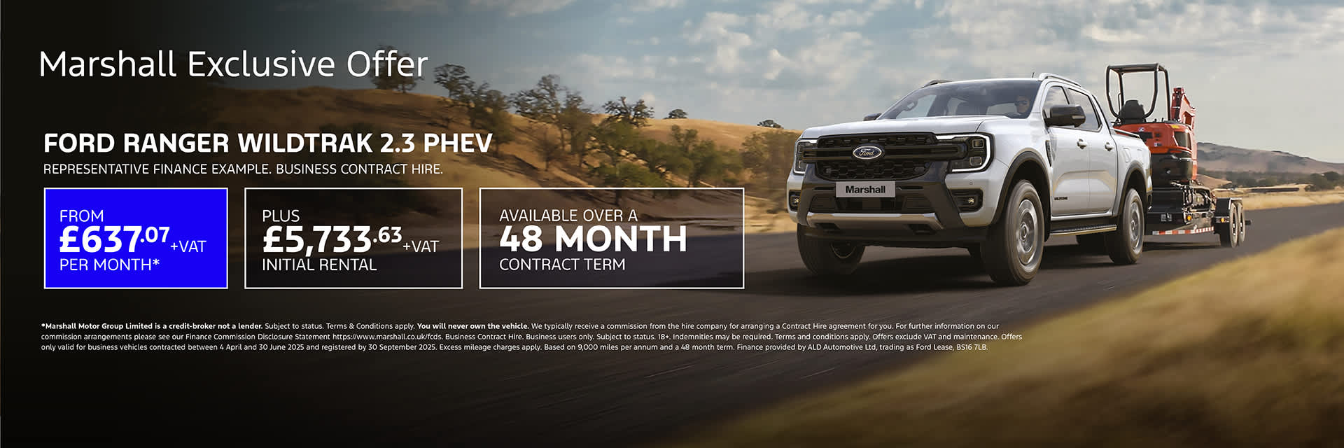 FORD RANGER ON PERSONAL CONTRACT PURCHASE