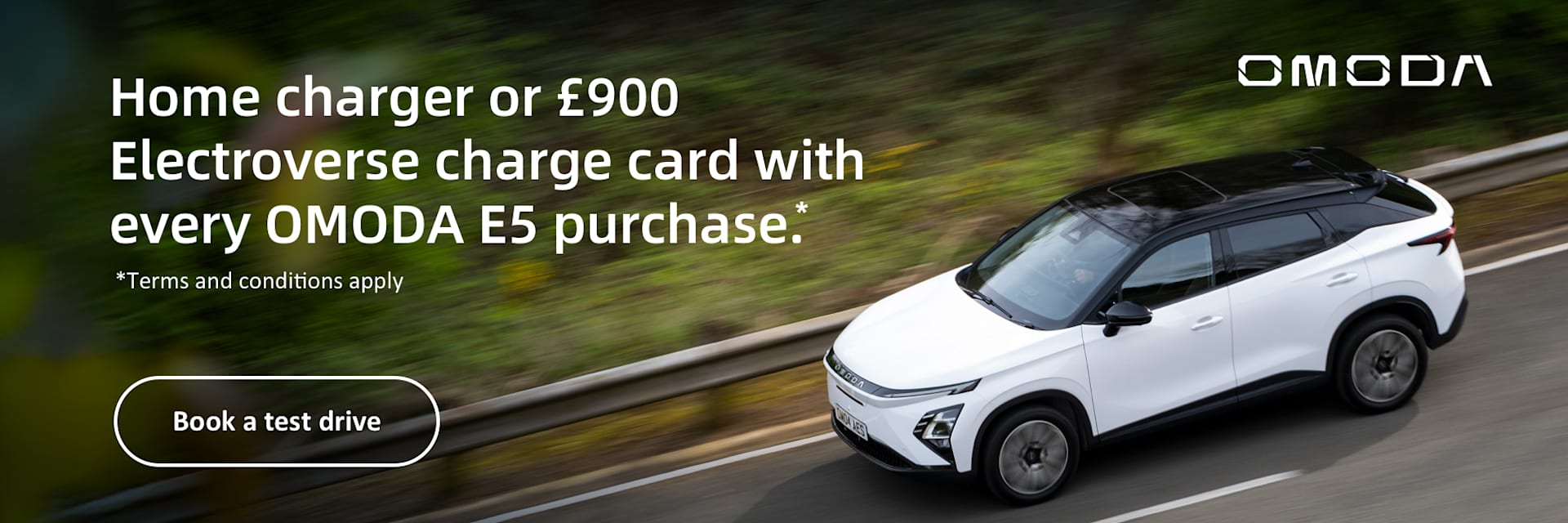 Omoda EV Wallbox & Charge Card Offer