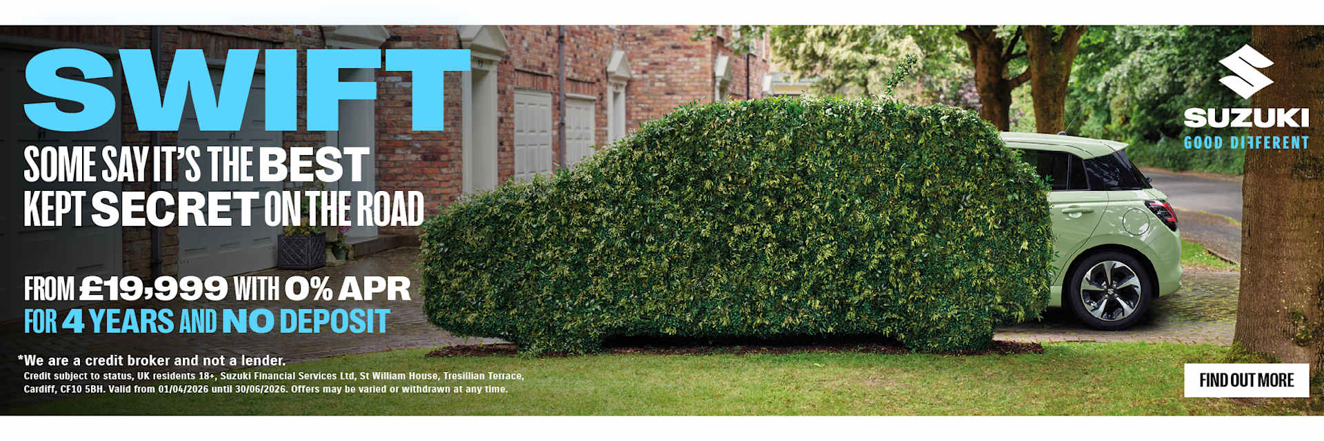 The New Suzuki Swift at Roadworthy Bristol - 4 years 0% APR