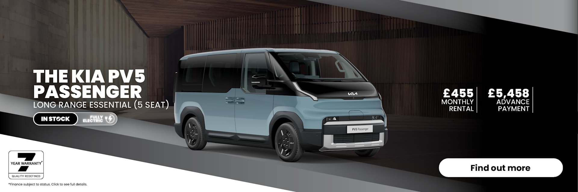 KIA PV5 Passenger LR Essential
