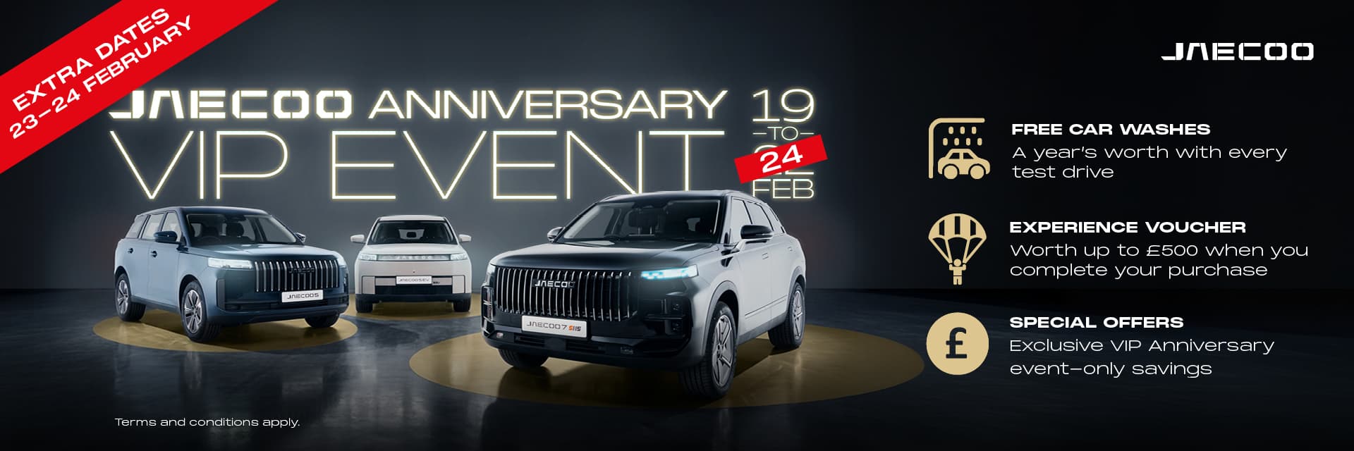 The JAECOO Anniversary Event