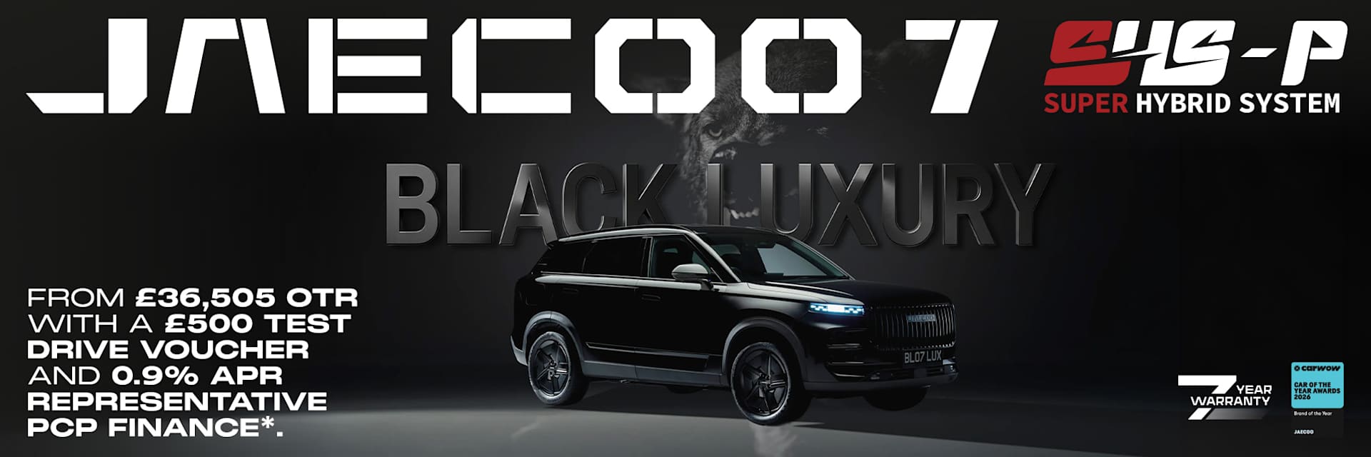 jaecoo 7 BLACK LUX