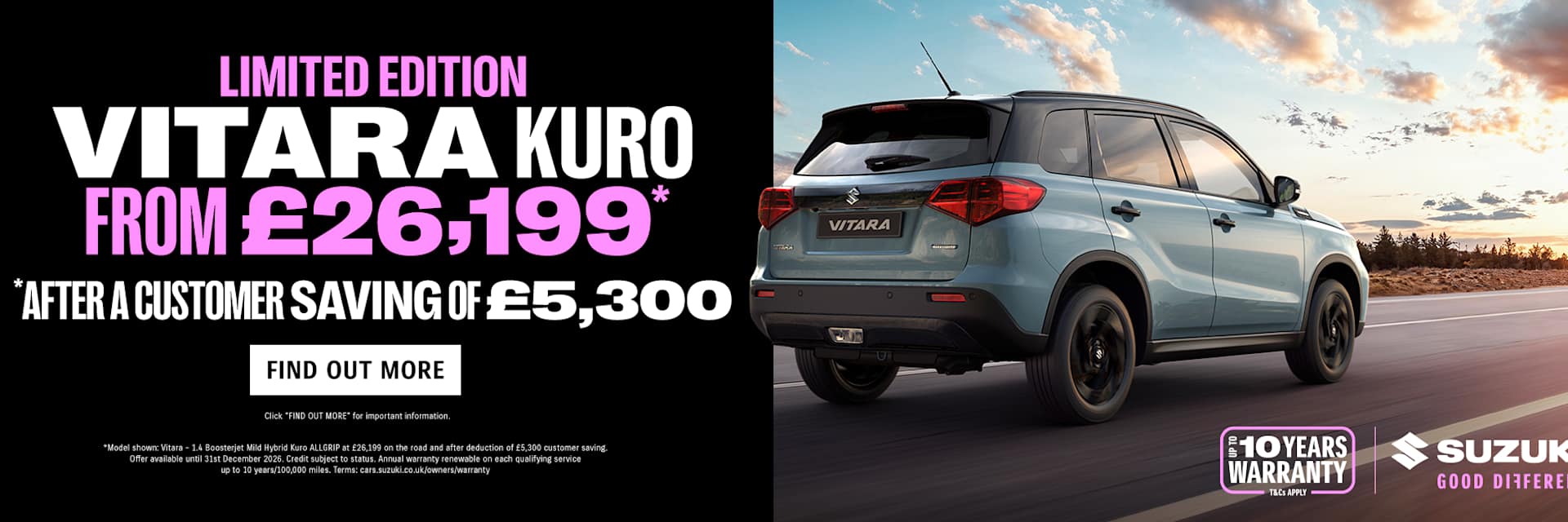 Suzuki Vitara Hybrid Offer Bristol