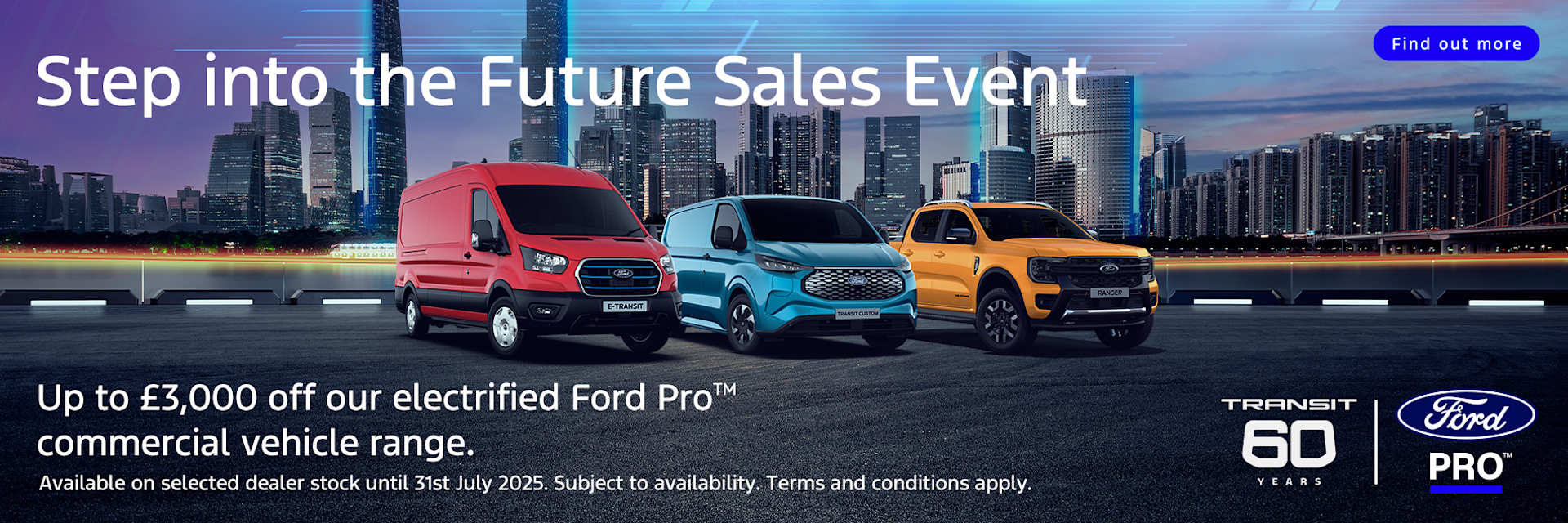 Step Into The Future Sales Event