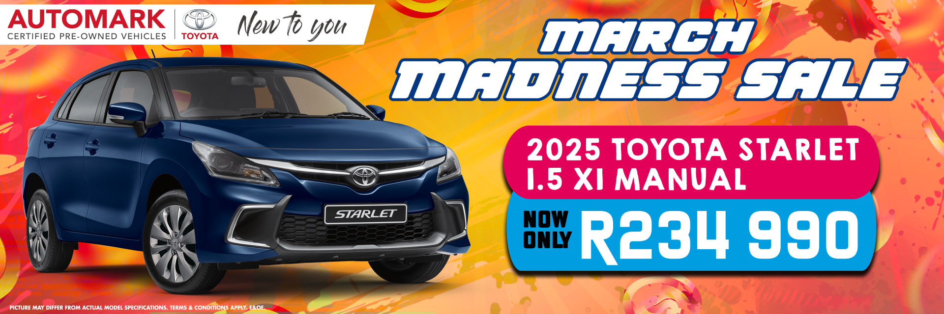 2025 Toyota Starlet 1.5 Xi Manual