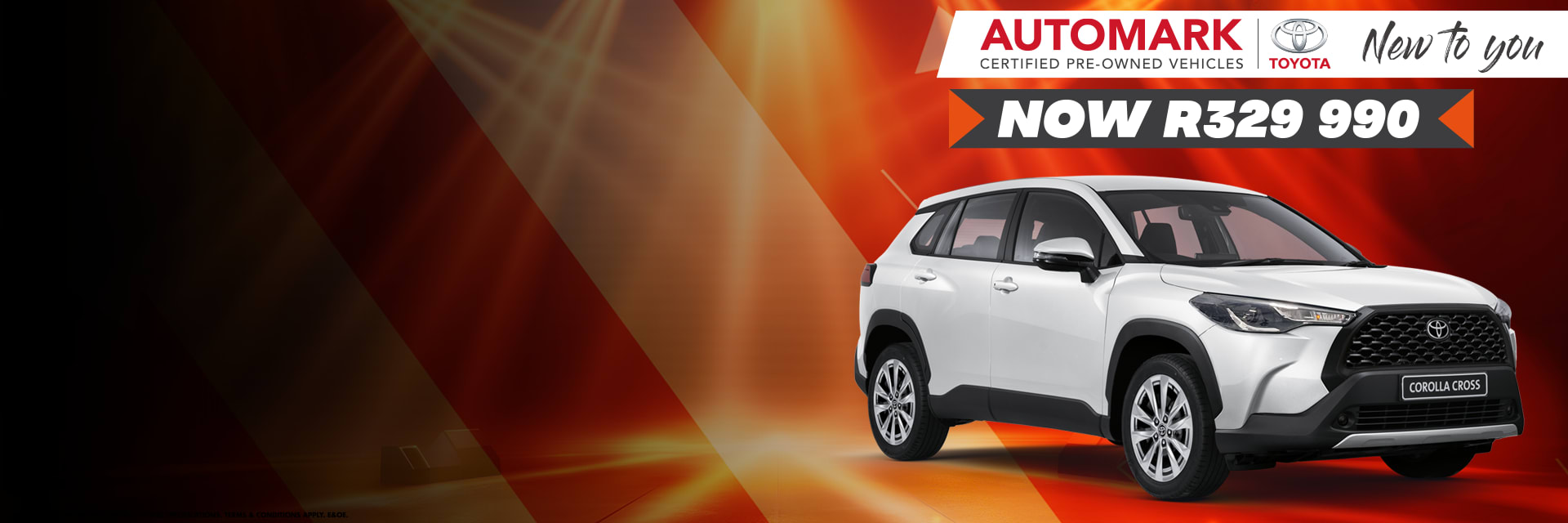 Spring into a 2024 Corolla Cross for Only R329,990!