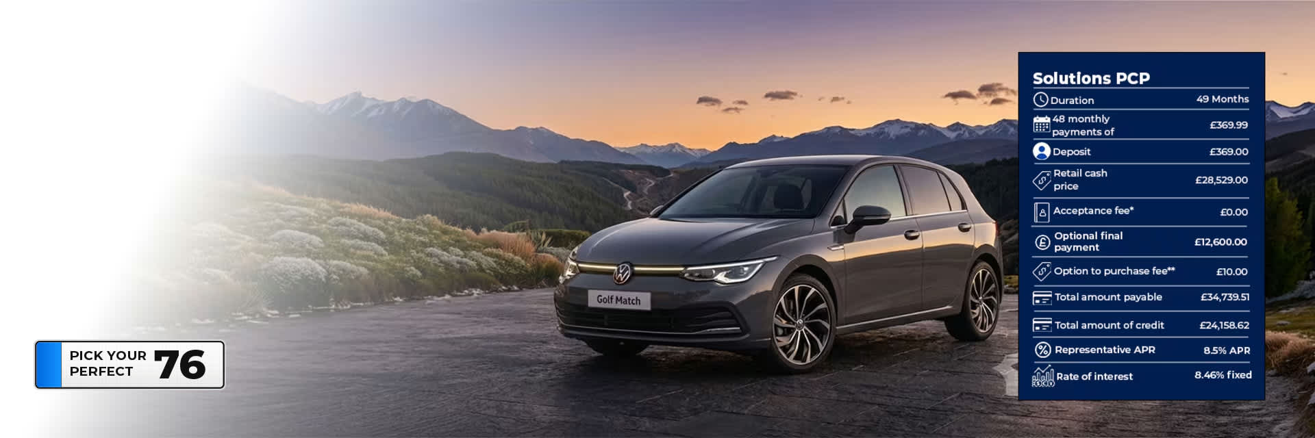 New Volkswagen Golf