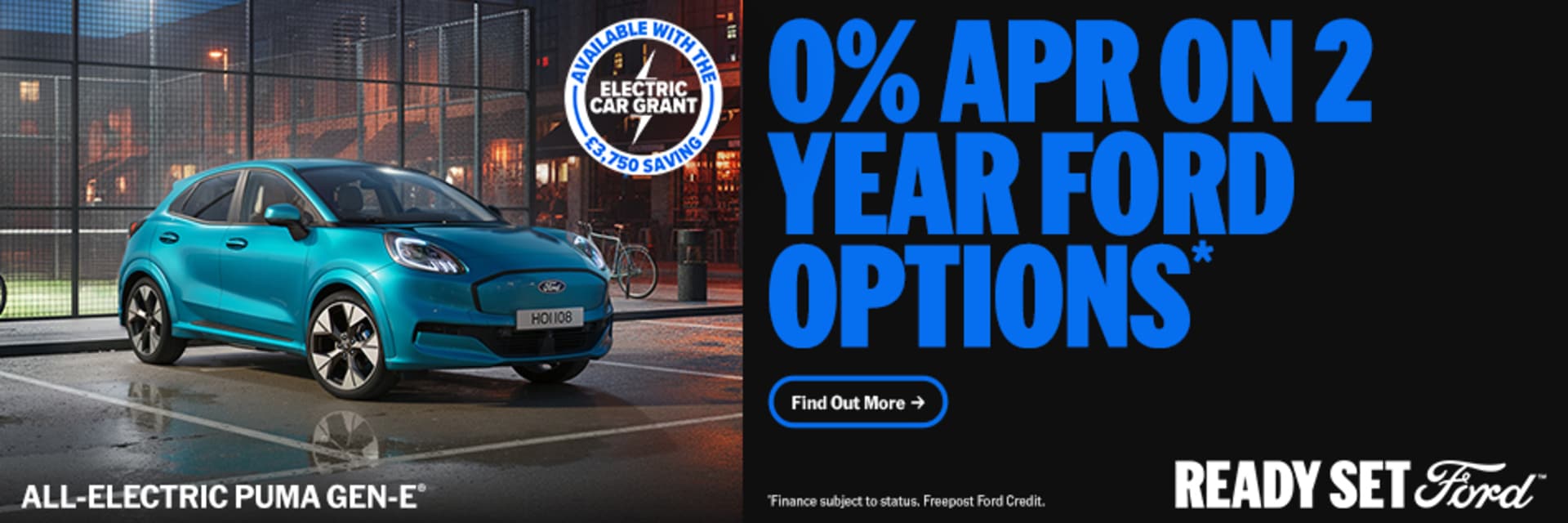 All-Electric Ford Puma Gen-E® - Latest Promotion