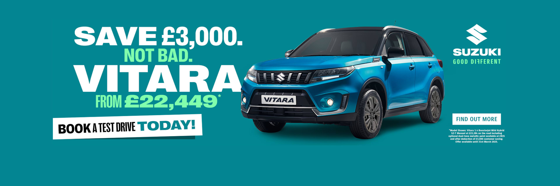 Suzuki Vitara New Car Offer