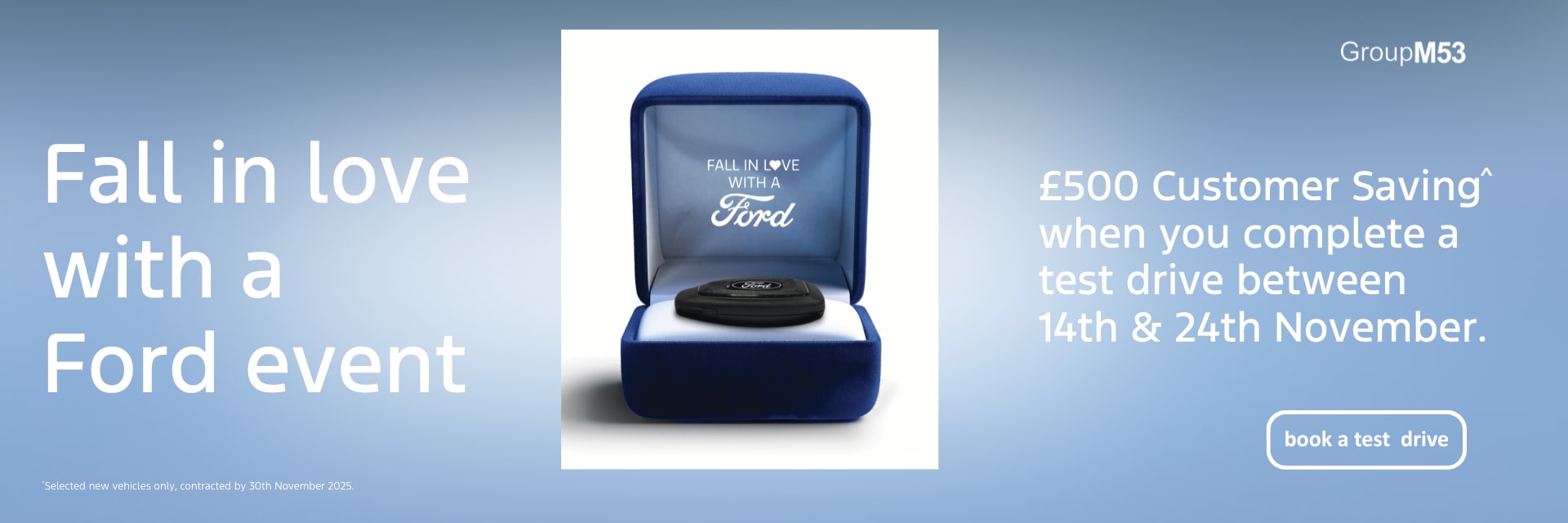 Fall in Love with a Ford