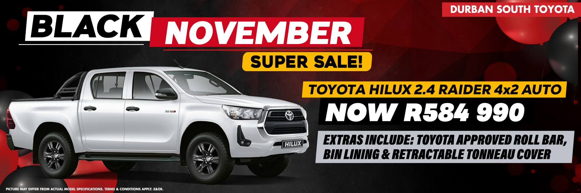 Toyota Hilux 2.4 Raider 4x2 Auto Double Cab