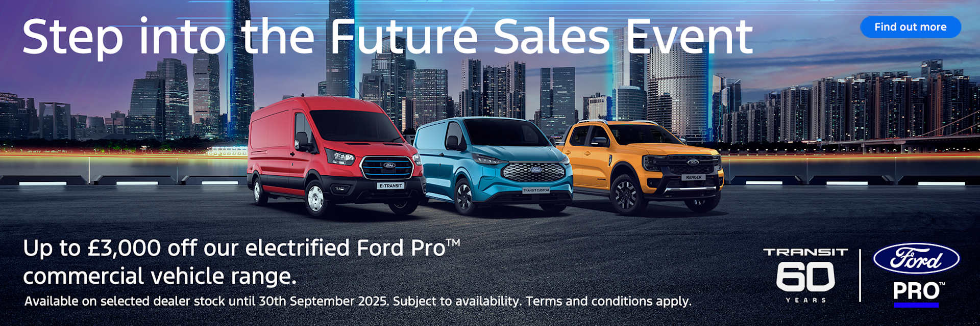 Step into the Future Sales Event