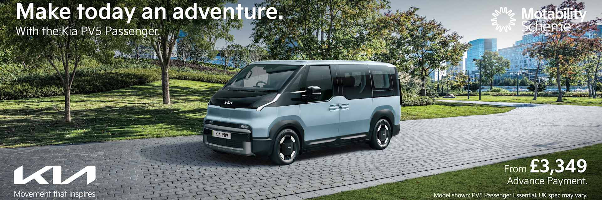 Kia PV5 Passenger Motability
