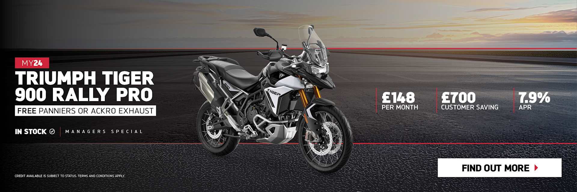 TRIUMPH TIGER 900 RALLY PRO
