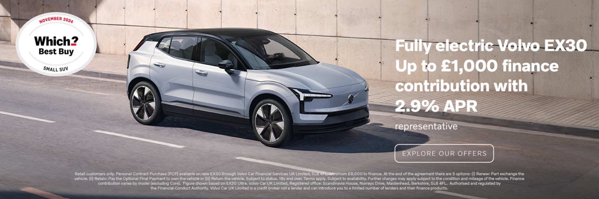 Full Electric Volvo EX30 
