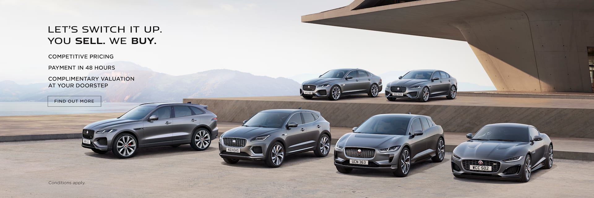 WE’LL BUY YOUR JAGUAR