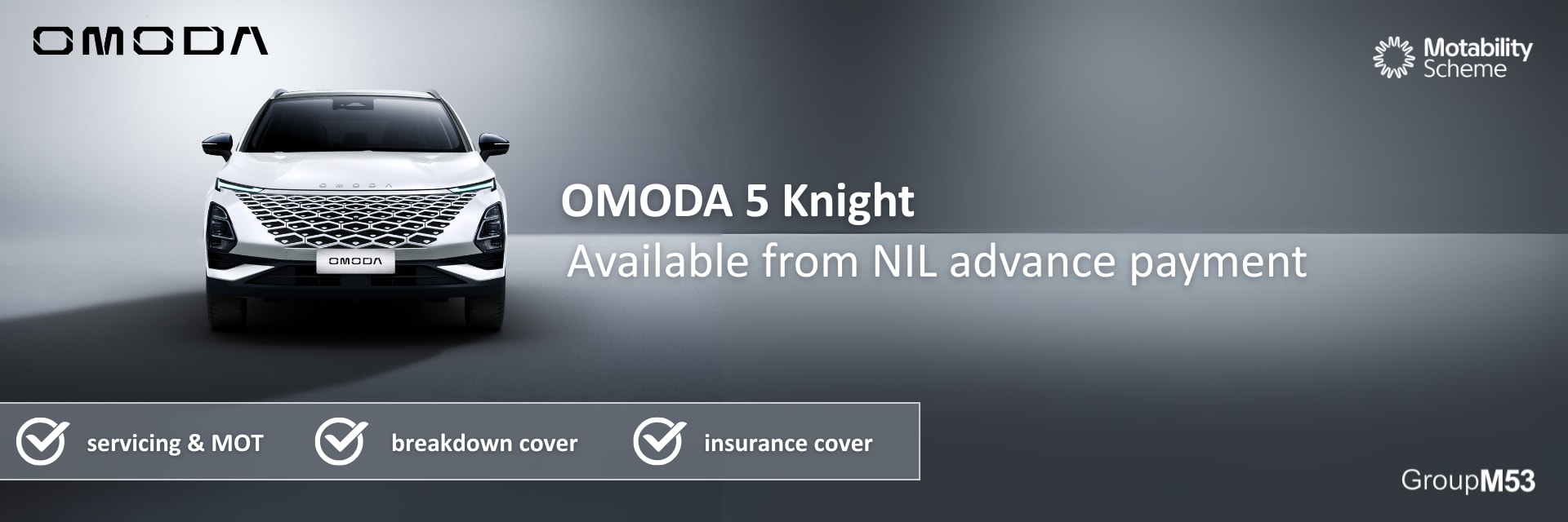 OMODA Motability NIL Advance