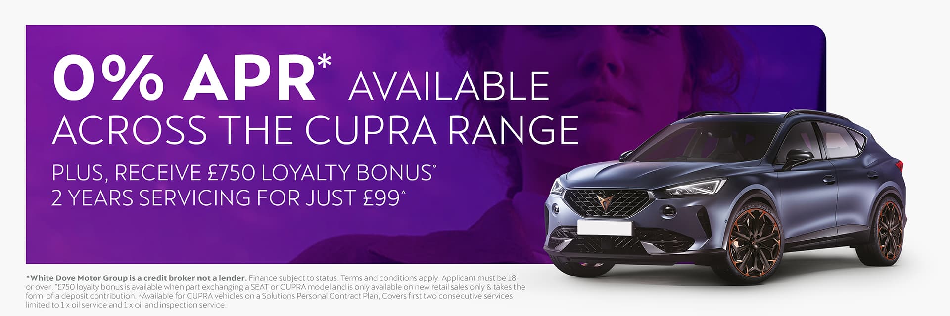 0% Finance available across the CUPRA Range!