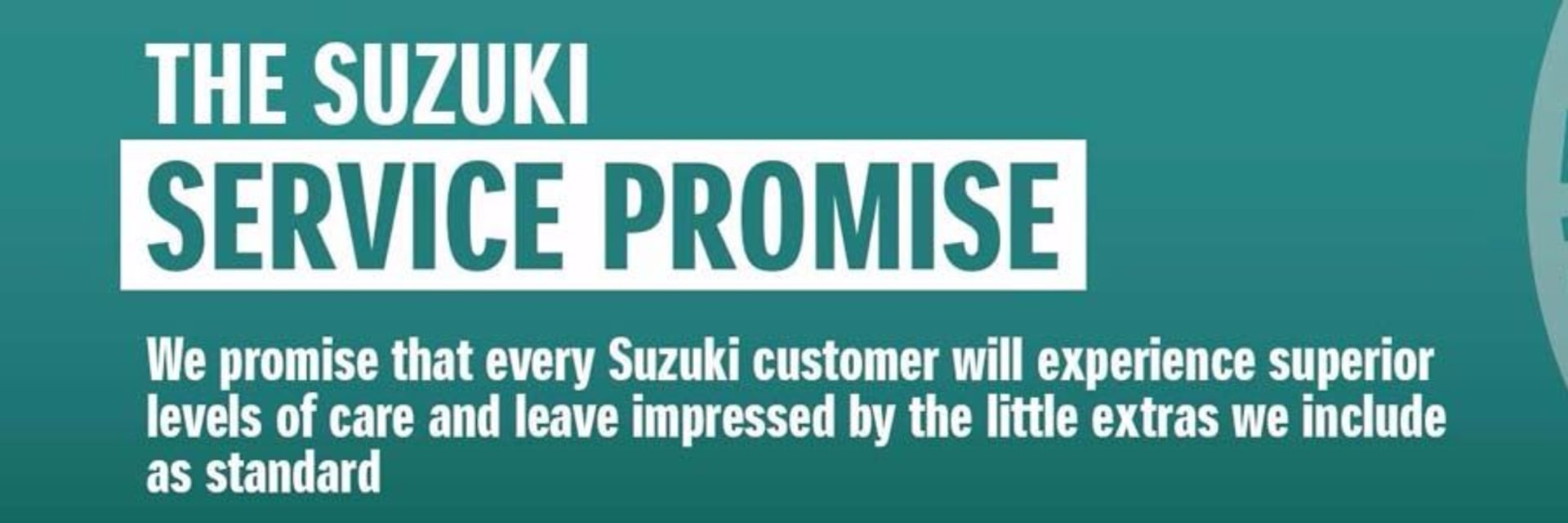 Suzuki Service Promise 