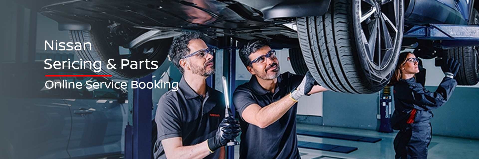 Nissan Online Service Booking