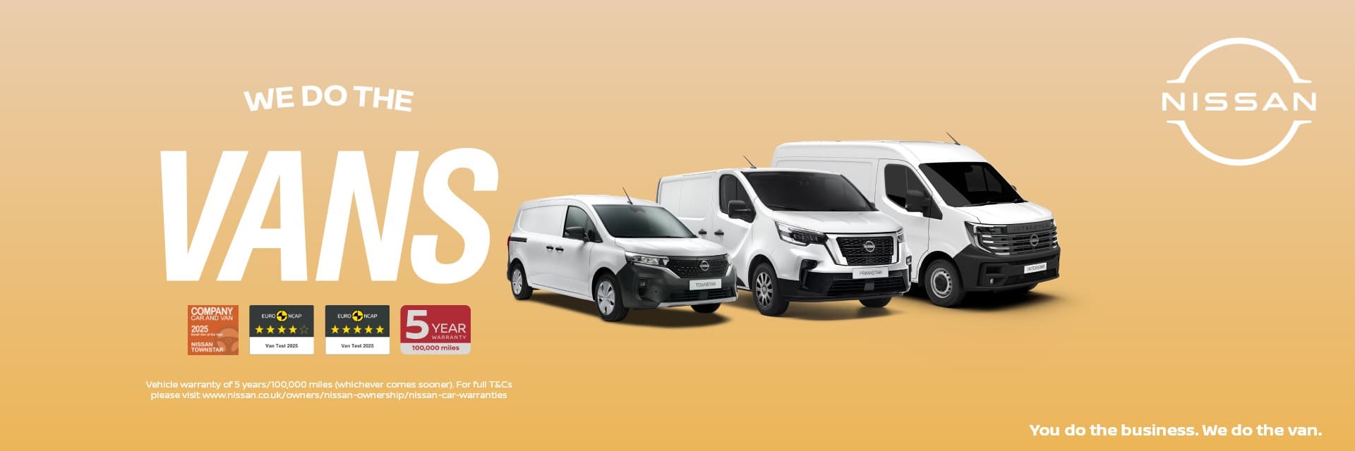 We do the vans