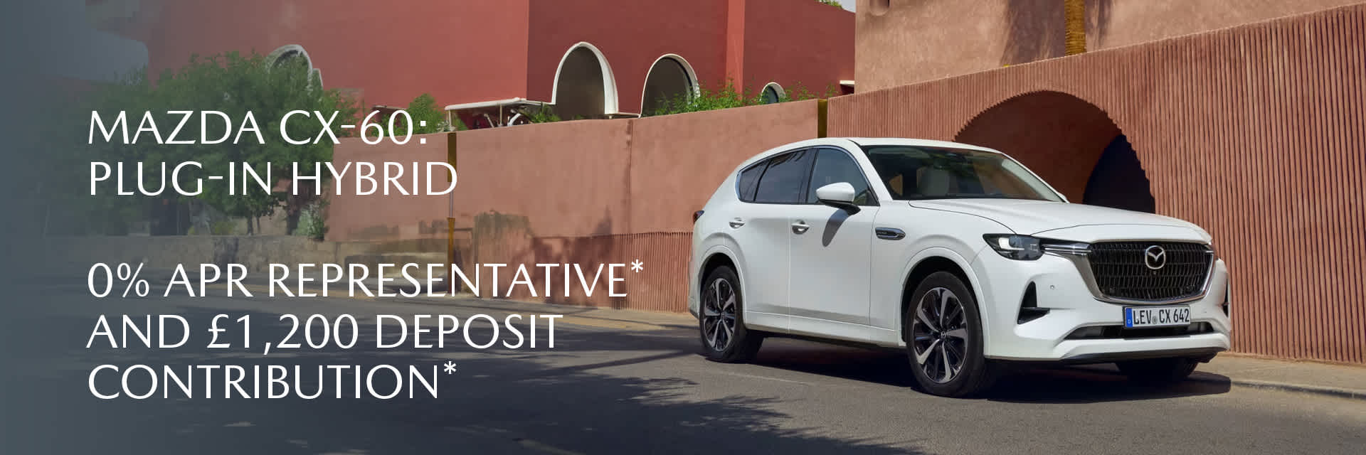 Mazda CX-60 PHEV now with £1,200 deposit contribution and 0% finance