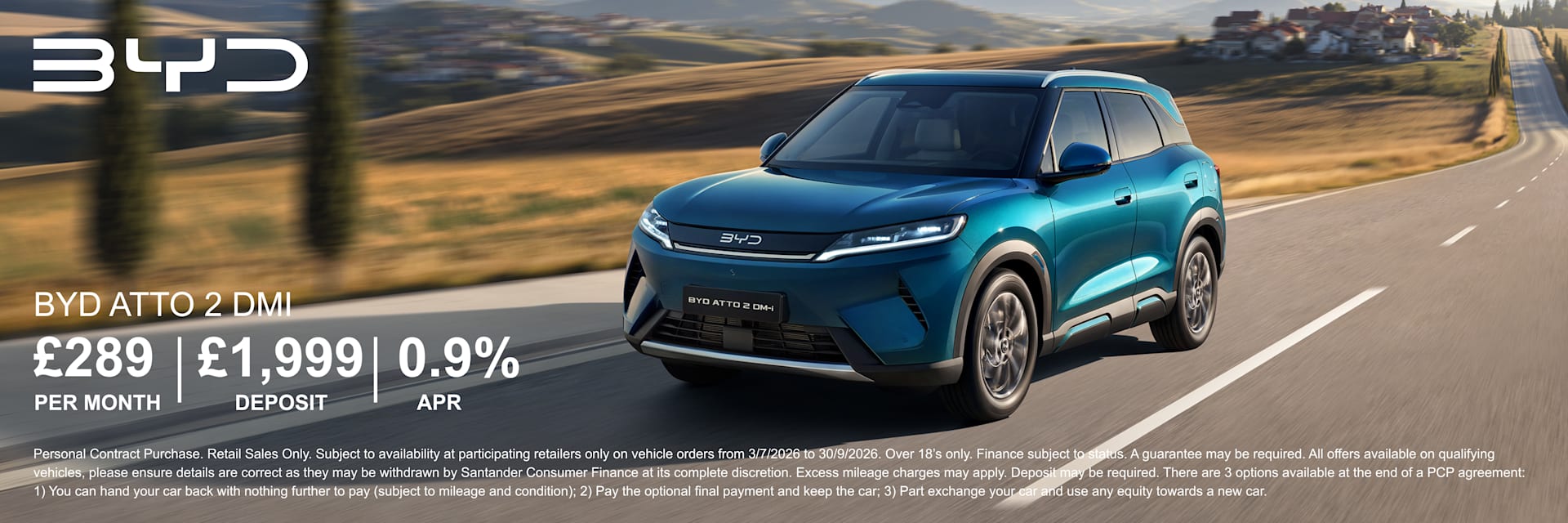 BYD ATTO 2 DMI 26 OFFER