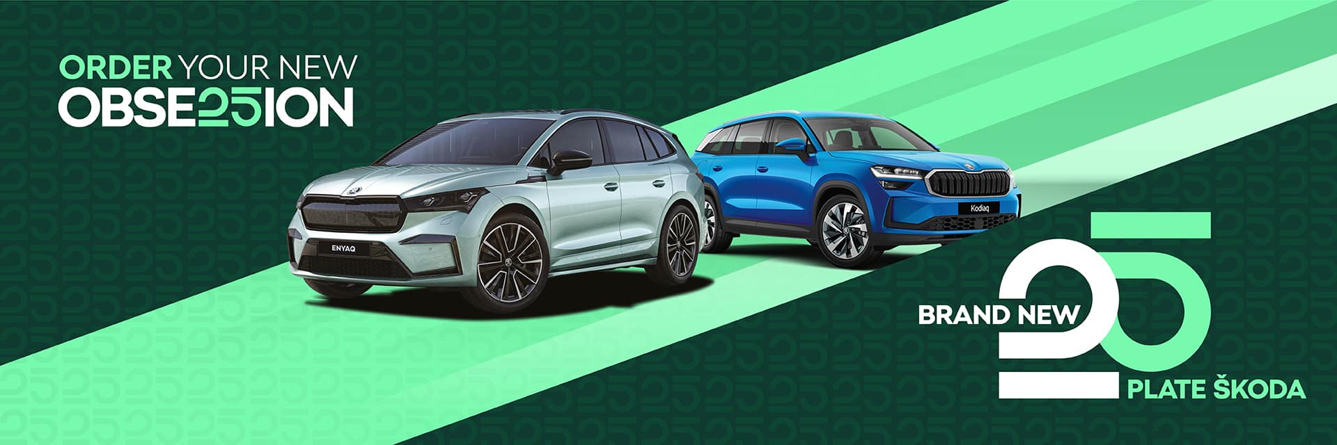 Order your 25 Plate Skoda!