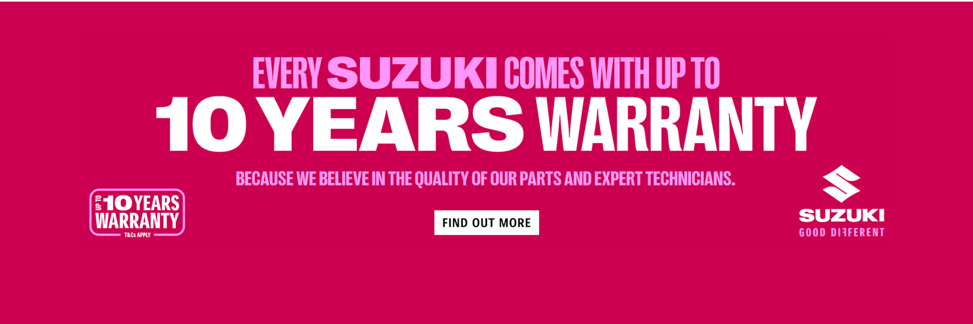 Suzuki Service Activated Warranty