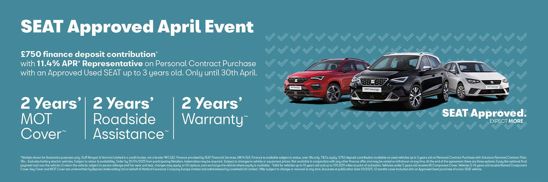 SEAT Approved April Event