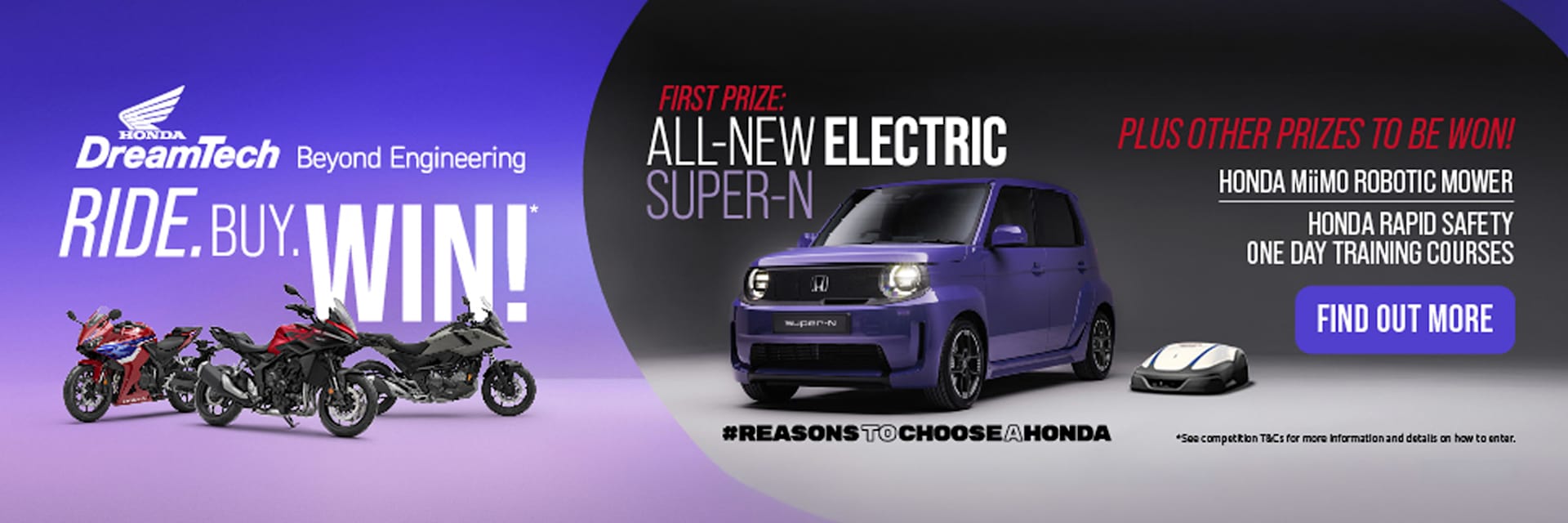 Ride, Buy, Win - Test Drive Event