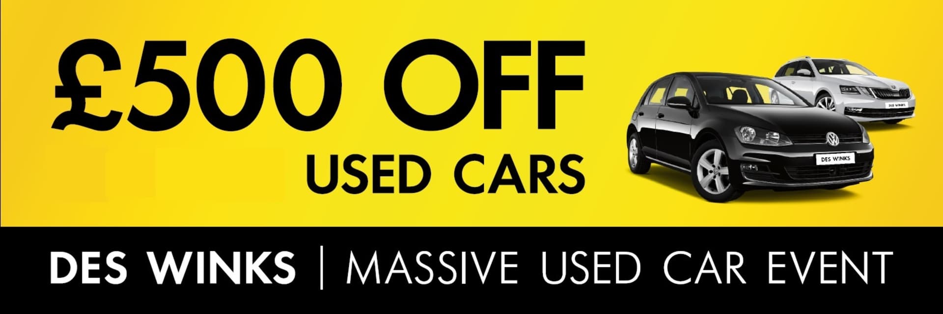 DES WINKS USED CARS EVENT