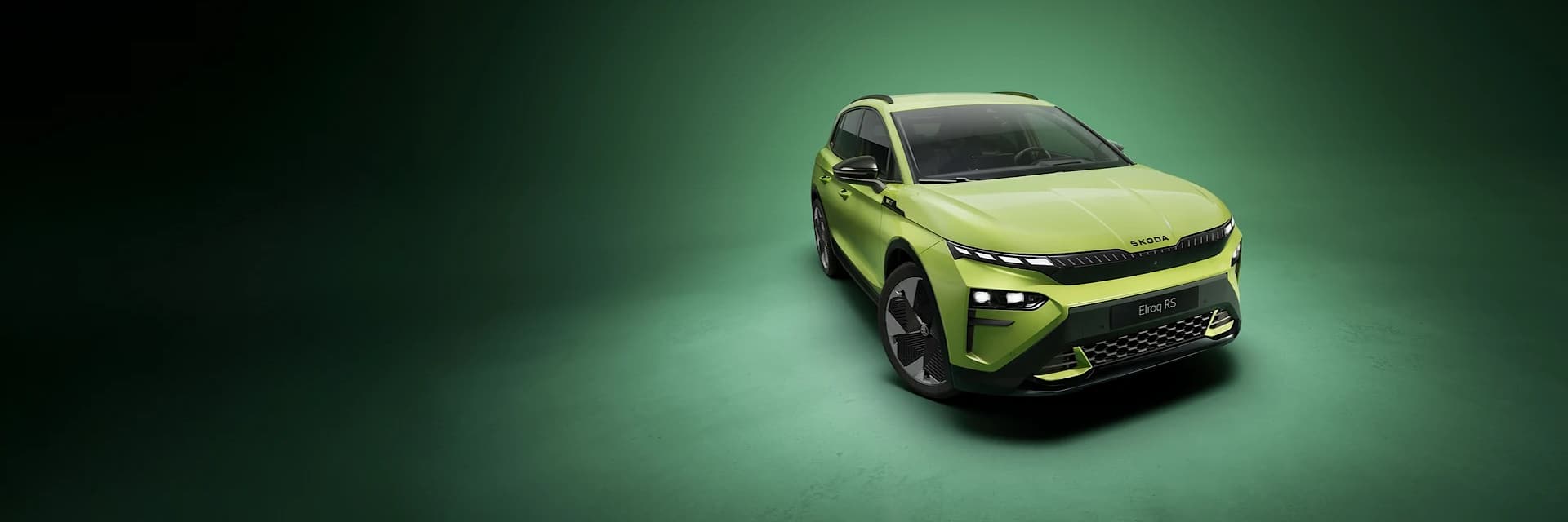 The new all-electric Skoda Elroq vRS 
