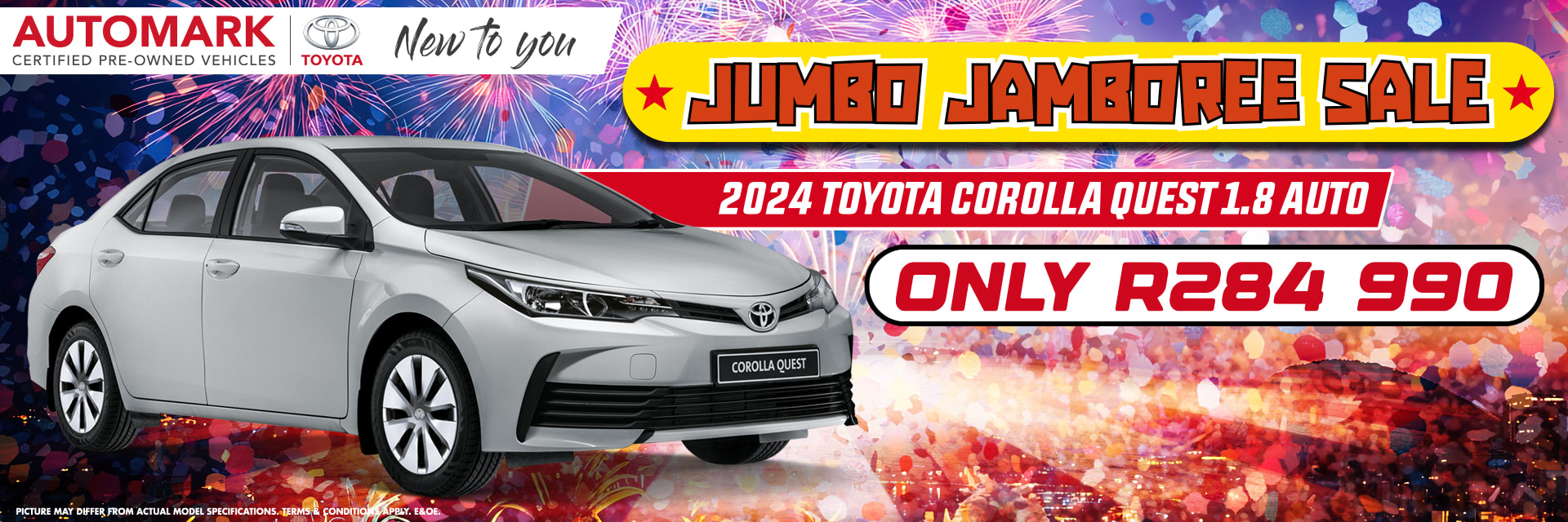 2024 Toyota Corolla Quest 1.8 Auto