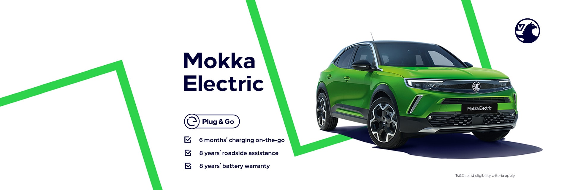 MOKKA ELECTRIC FROM £494 PER MONTH