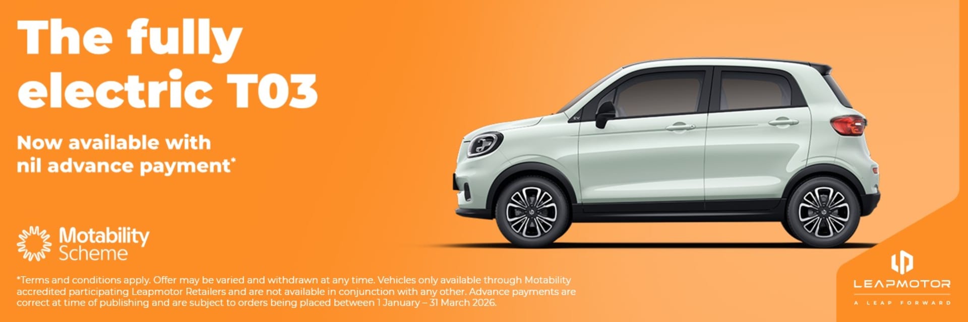 Leapmotor Motability Offers