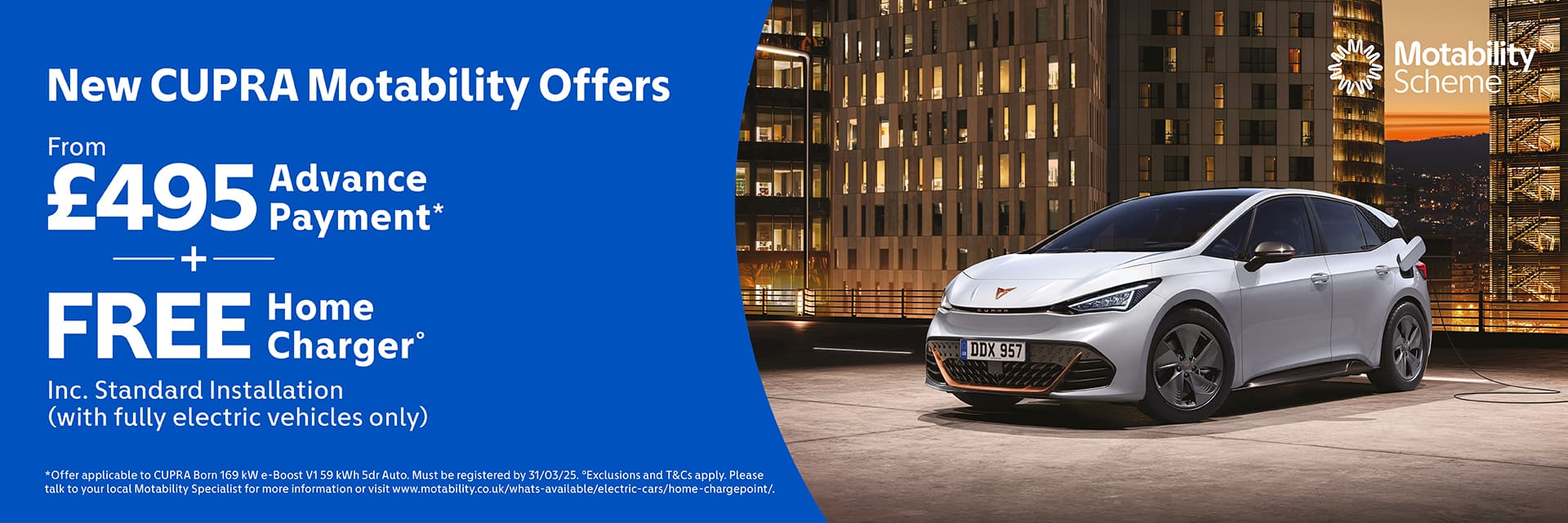 Q1 CUPRA Motability