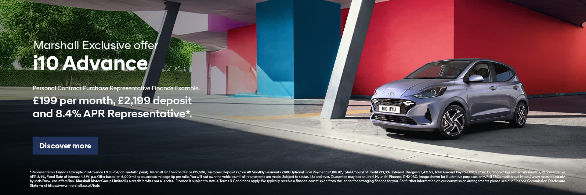 Hyundai i10 Personal Contract Purchase Offer