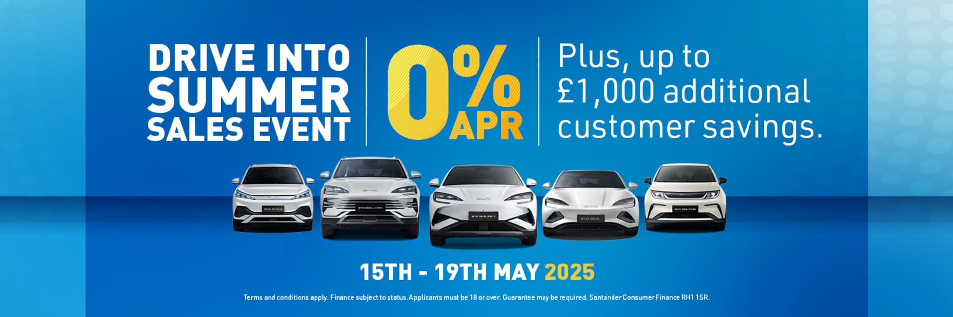 BYD Summer Sales Event