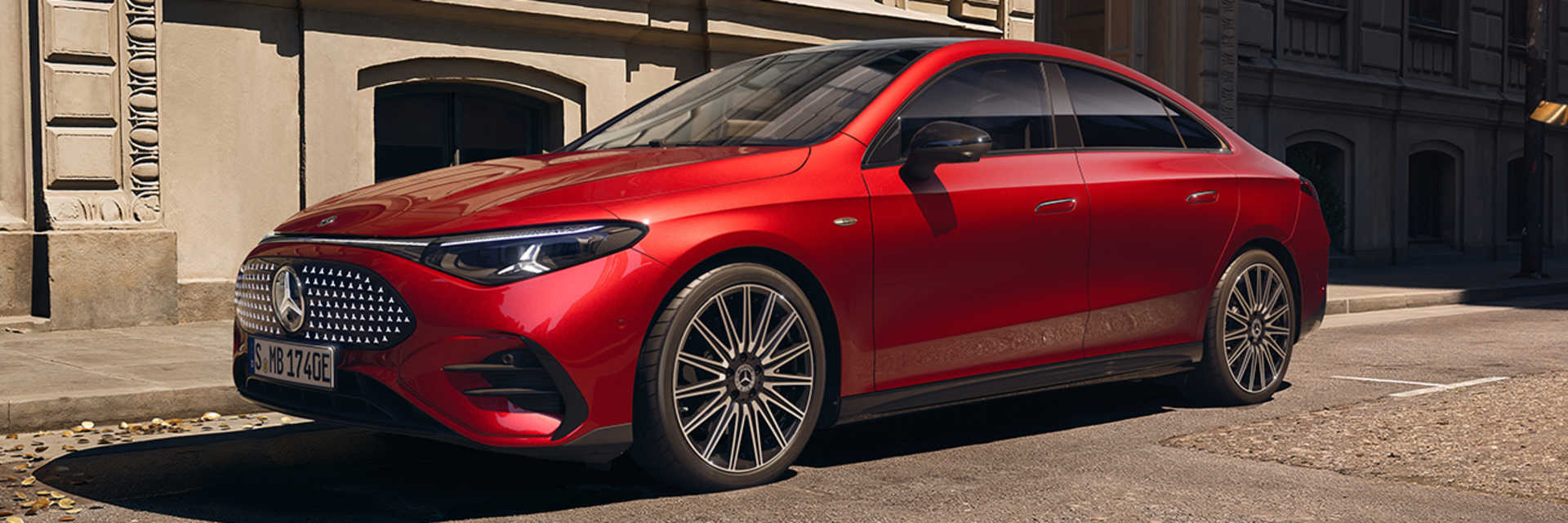The new all-electric CLA.