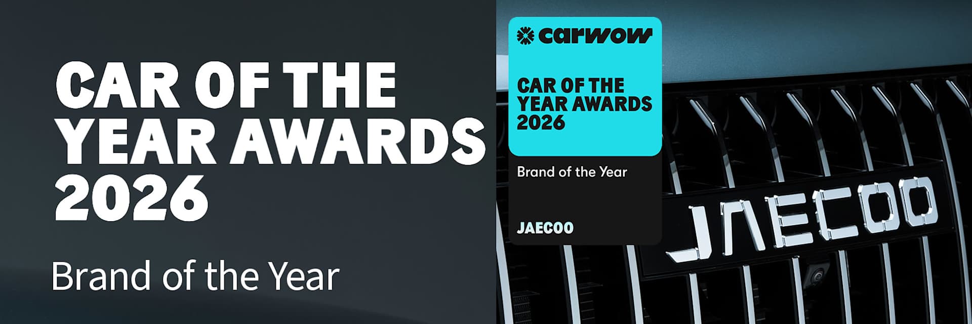 JAECOO - BRAND OF THE YEAR
