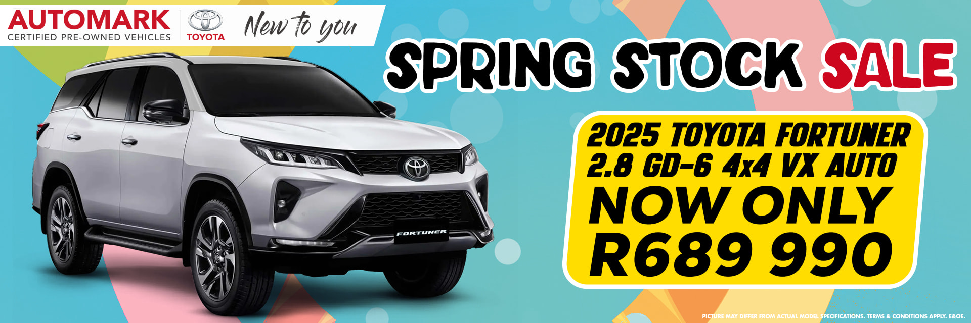 2025 Toyota Fortuner 2.8 GD-6 4x4 VX Auto