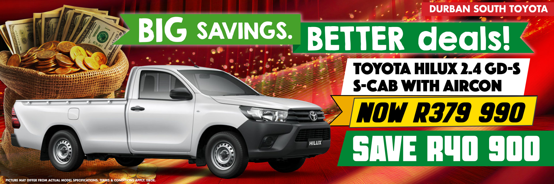 Toyota Hilux 2.4 GD-S S-Cab with Aircon